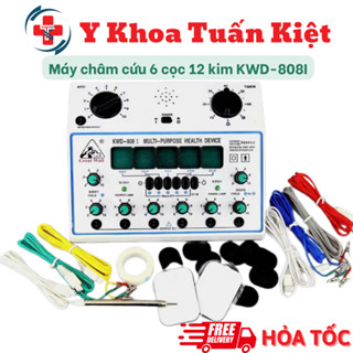 ✅ Máy châm cứu 6 cọc 12 kim KWD-808I