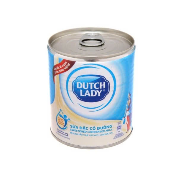 Sữa đặc có đường Dutch Lady Nguyên kem lon 380g