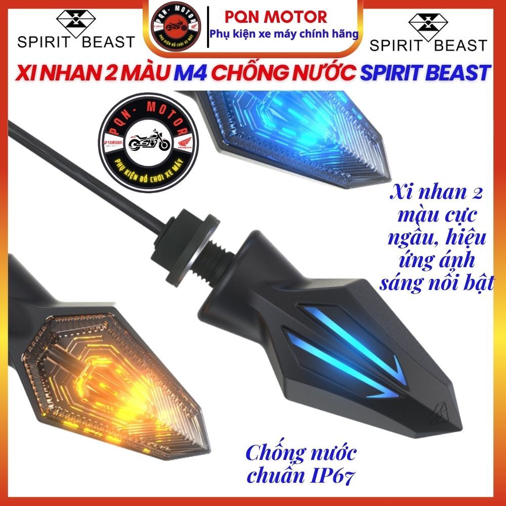 Đèn Xi Nhan Spirit Beast M4 - M1 - L19 - L17 - L4 Chính Hãng Hàng Cao Cấp Chống Nước Giá 1 Cặp