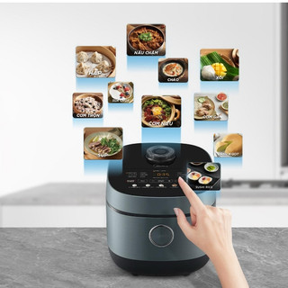 Nồi Cơm Điện Tử Midea MRD180T2BDGF | Dung Tích 1.8L, 905W, Gia Nhiệt Tăng Áp 3D