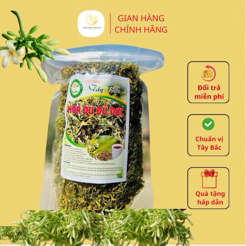 Hoa Đu Đủ Đực Sấy Lạnh Đã Xao Siêuu Thơmm ( Tây Bắc 99)