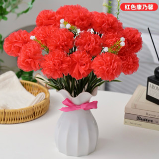  Set vật liệu tự làm 18 bông hoa hồng ruy băng trang trí decor handmade đẹp S0665 