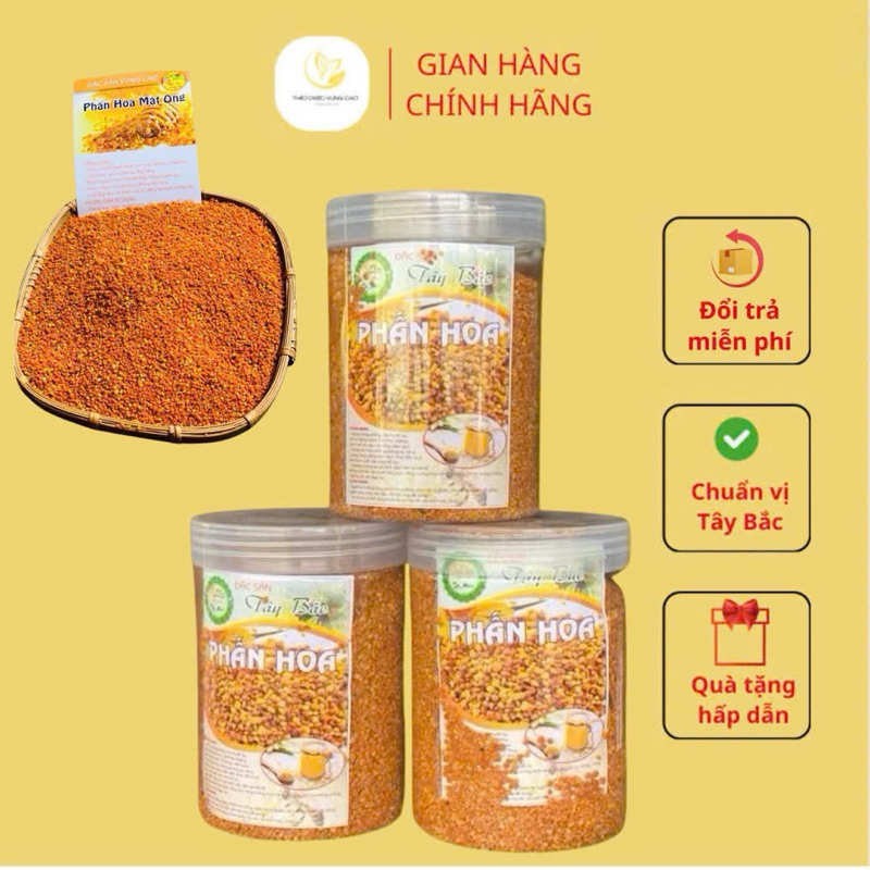 [CHÍNH HÃNG] Phấn Hoa Nguyên chất Khô ( Thảo Dược Vùng Cao )