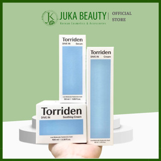 Tinh chất / Kem dưỡng cấp ẩm phục hồi da Torriden DIVE IN Serum 50ml / Hyaluronic Acid Cream 80ml / Soothing Cream 100ml