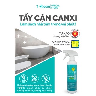 T-Clean Xịt Tẩy Đa Năng Bồn Cầu Sen Vòi Chậu Rửa Gương Kính – 90% Tự Nhiên, Không Hại Da Tay