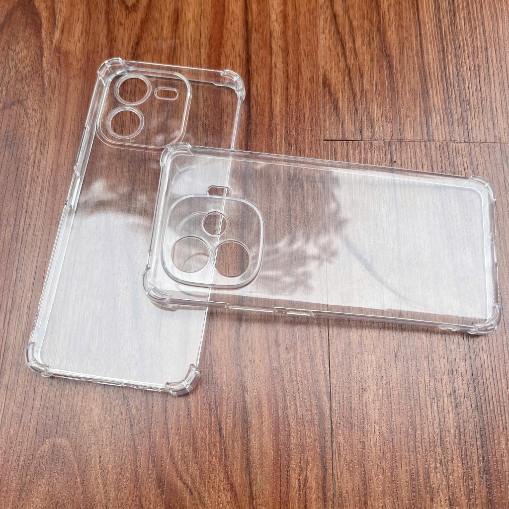 Ốp lưng Vivo IQOO Z9 5G, IQOO Z9 Turbo 5G, IQOO Z9X 5G dẻo silicon trong suốt và  chống sốc 4 góc