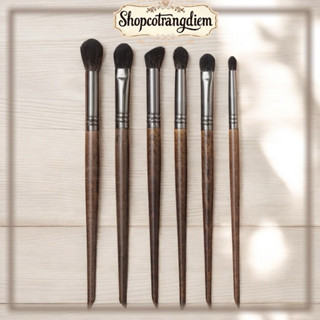【CTD Bộ 6 cọ trang điểm mắt chất liệu lông dê chuyên nghiệp XQ7810111219