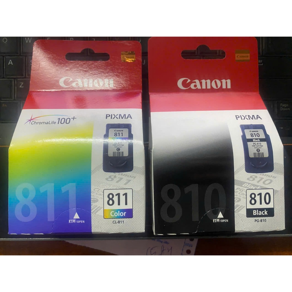 ĐẦU IN CANON MÃ MỰC PG-810 VÀ CL-811 DÙNG CHO MÁY CANON IP2770