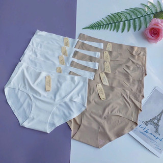 [ Sét 5 ] Quần Lót Nữ Đúc Su Ép Nhiệt Không Viền-Chất Su Thun Lạnh Dày Dặn,Vải Co Giản 4 Chiều