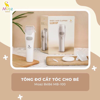 Tông Đơ Cắt Tóc Hút Tóc Cho Bé Moaz Bebe MB100