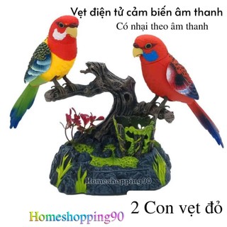 Chim Điện Tử Tự Hót Và Bắt Chước Tiếng Nói ,Âm Thanh Trang Trí Nhà Cửa Vui Nhộn , Đồ Chơi Cho Bé