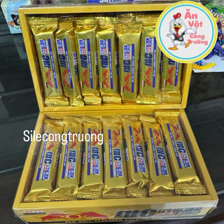 Hộp 30 gói x4 viên kẹo cao su gum bò húc siêu ngon, kẹo cao su vị bò húc sỉ đồ ăn văth