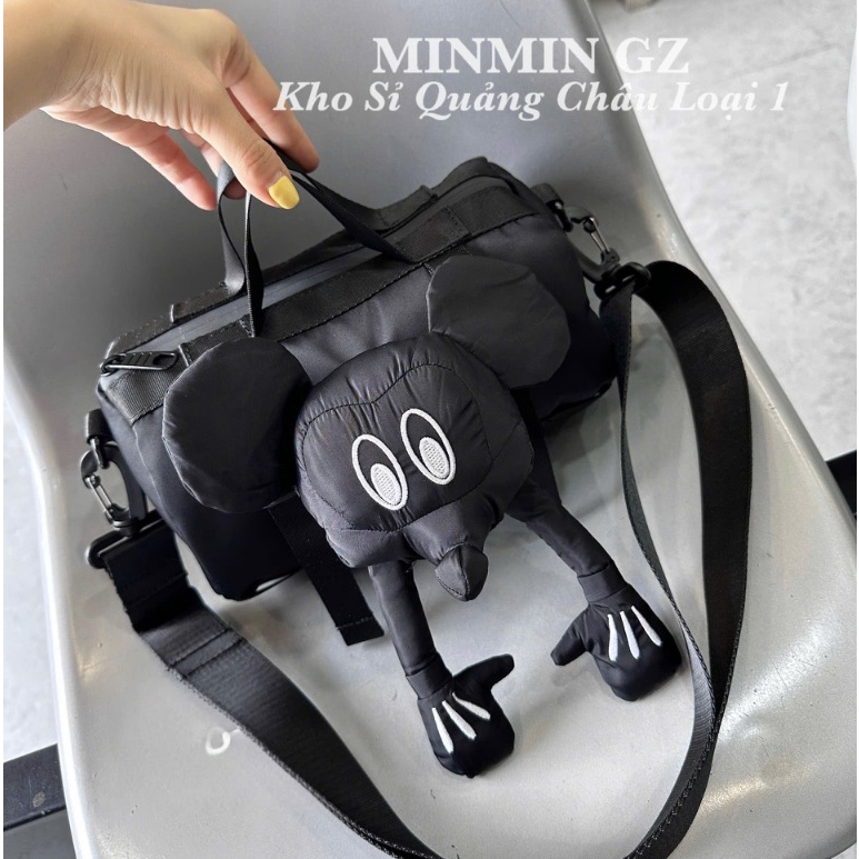 [MINMIN.GZ HÀNG SẲN] Túi Trống GẤU Đeo chéo Đeo vai Cute, Hàng QCCC shop chụp độc quyền, TÚI HOTTREN