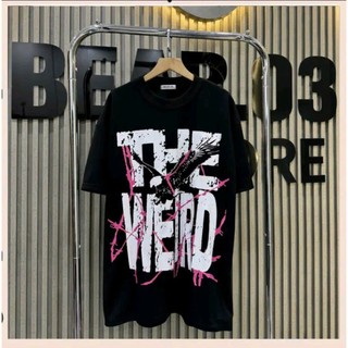 (B011) Bộ quần áo cộc unisex nam nữ, áo thun in chữ THE WEIRD MIX quần đùi gió 2 lớp in D1 lá phong