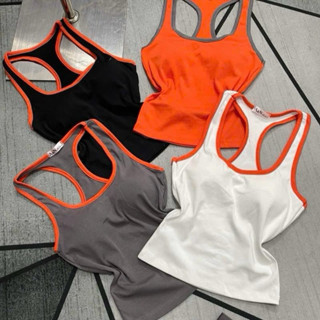 ÁO THUN 3 LỖ CHẠY VIỀN KÈM MÚT ĐỆM FOM CROPTOP