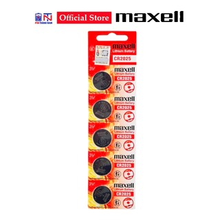 Pin CR2025 Maxell 3V Vỉ 5 Viên Chính Hãng