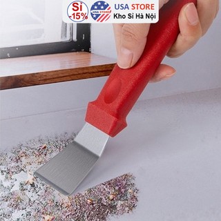 SET 4 Xẻng Cạo Vết Bẩn Xoong Nồi A1 - Vệ Sinh Tủ Lạnh, Máy Giặt Đa Năng Thép Không Gỉ - Cạo Đáy Nồi - Mảng Bám Bếp Gas