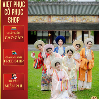 Áo Nhật Bình Nữ Đủ Màu Vải Gấm Loại 1 , Áo Nhật Bình Thời Nguyễn Cổ Phục Việt Nam ,Việt Phục Cổ Phục Shop