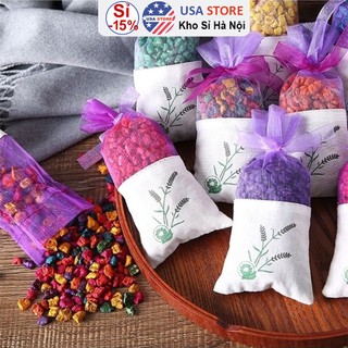  Túi Thơm Thảo Mộc Thiên Nhiên Nhiều Hương - KIỂU ĐÁ Tinh Dầu K7 Khử Mùi Treo Phòng Để Tủ Quần Áo,Xe Ô Tô 