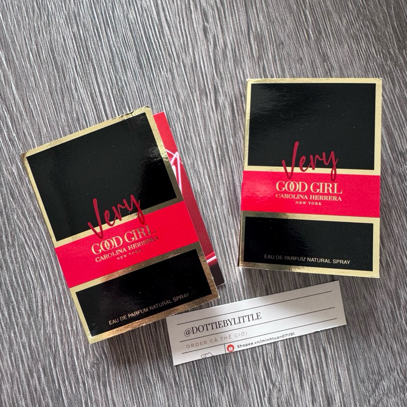 Vial nước hoa Good Girl