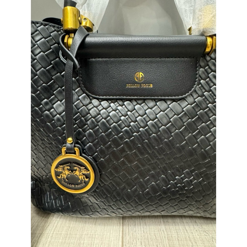 Túi xách công sở da đan Follow Focus