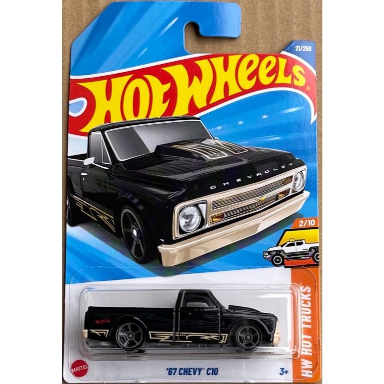 Mô hình xe địa hình off-road bán tải Hot Wheels 1967 '67 Chevy C10