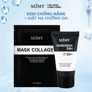  Kem Chống Nắng Seimy Kèm Mặt Nạ - Sunscreen 24h 40ml 
