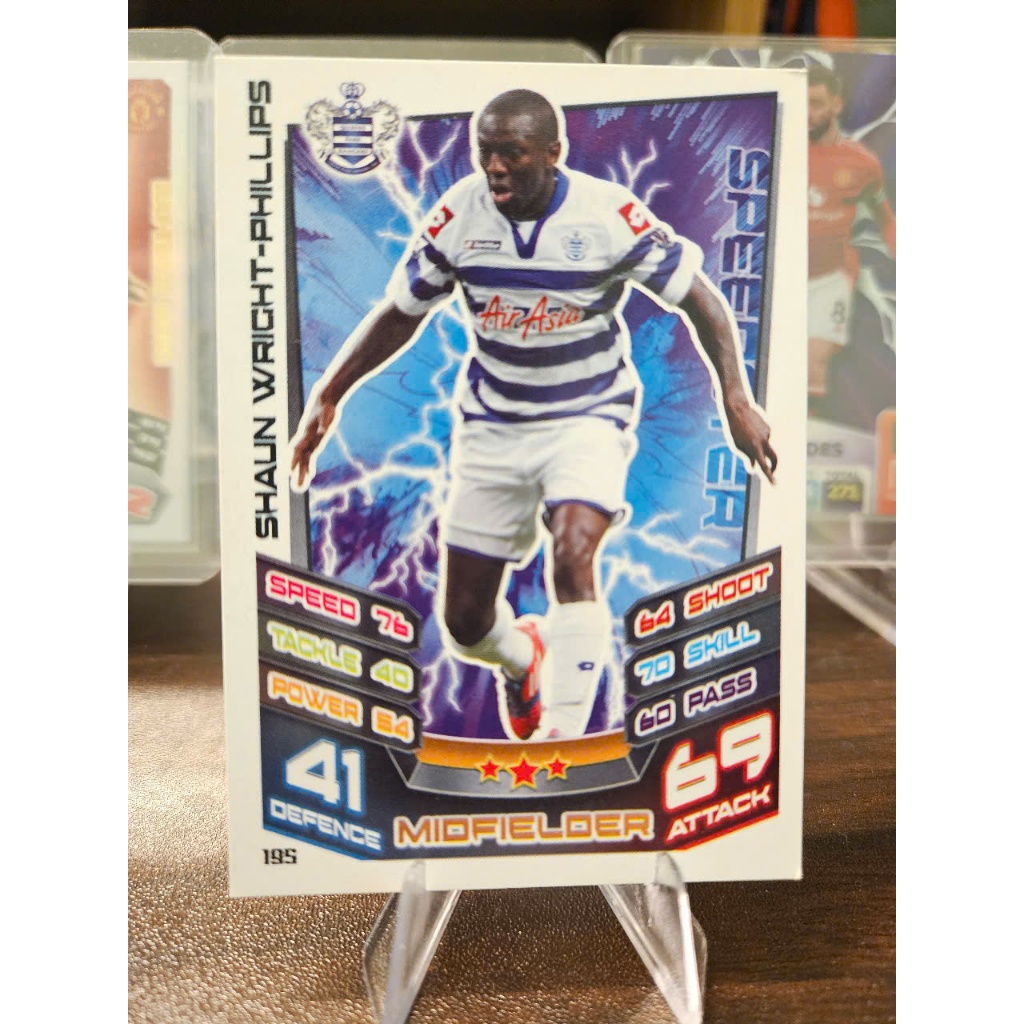 Thẻ Shaun Wright Phillips Topps Match Attax 2012/2013 (QPR) (12/13)