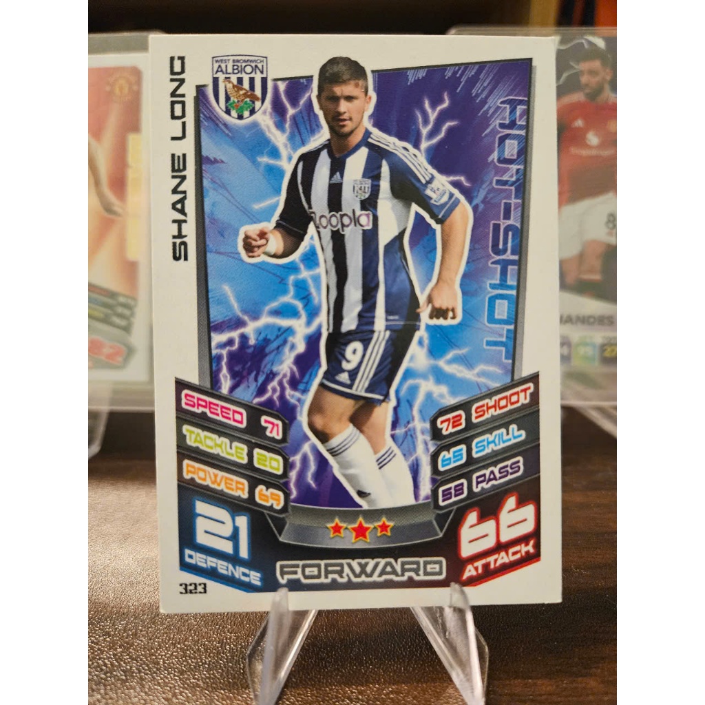 Thẻ Shane Long Topps Match Attax 2012/2013 (West Brom) (12/13)
