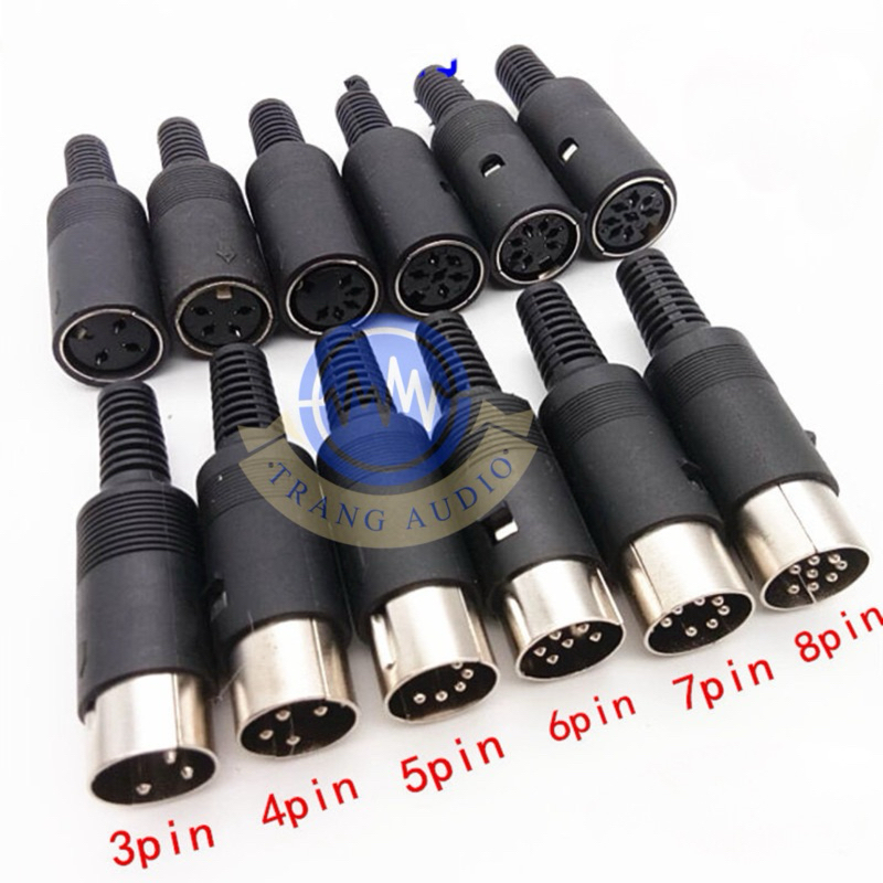 Jack midi 8 chân,7 chân,6 chân,4 chân,5 chân