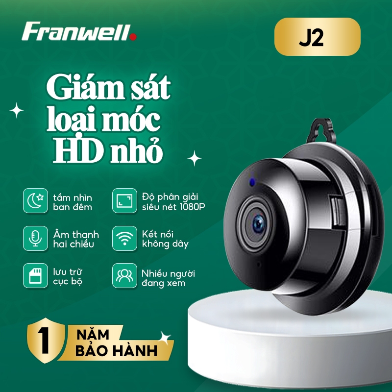  Camera IP WiFi không dây CCTV V380 Pro J2 1080p Video an ninh toàn cảnh 3D HD tầm nhìn ban đêm trong nhà 