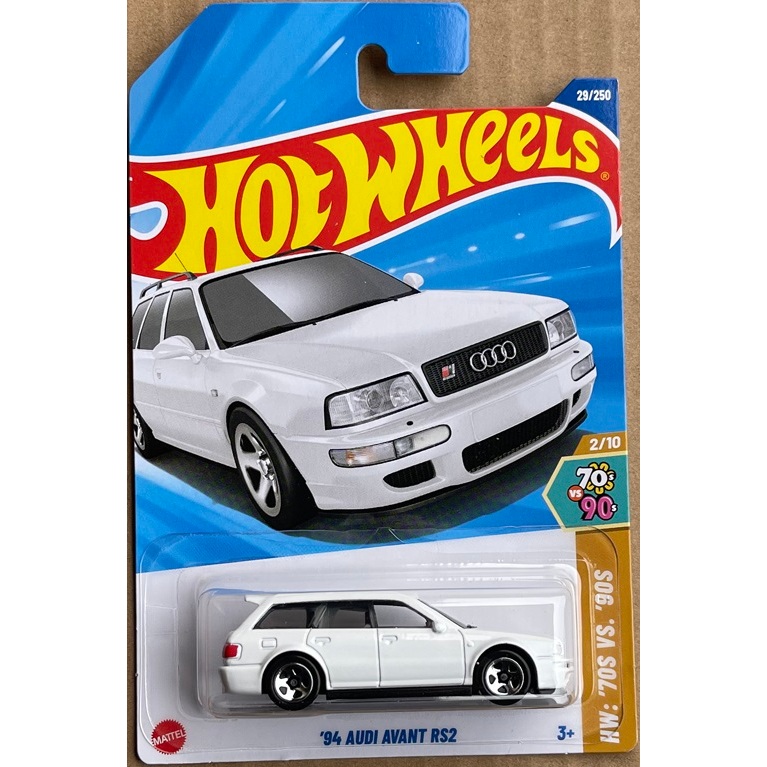 Mô hình xe đua thể thao cổ điển Hot Wheels 1994 '94 Audi Avant RS2