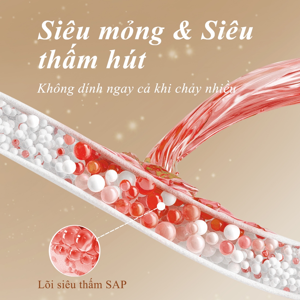 Combo 6 Băng vệ sinh Aiwina siêu mỏng ban ngày 24.5cm gói 8 miếng