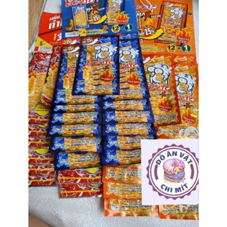 Bán sỉ dây snack mực bento snack mực Thái Lan 13 gói 4g cay cay thơm ngon đồ ăn vặt cổng trường.