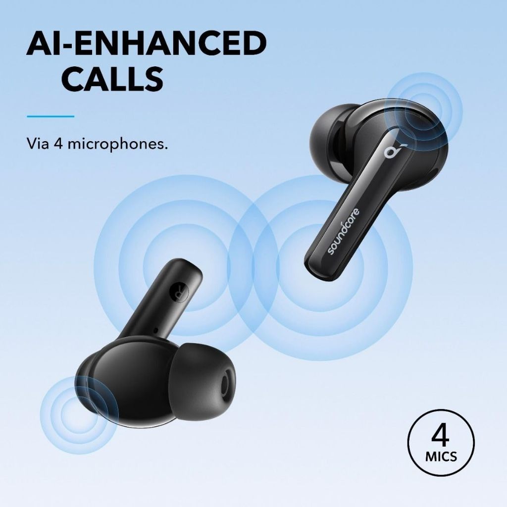 Soundcore by Anker Life Note 3i tai nghe bluetooth chống ồn True Wireless Earbud ANC Customized EQ AI Enhanced Mic A3983 | BigBuy360 - bigbuy360.vn