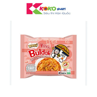  Mì khô gà cay hoa hồng Samyang phiên bản Rosé Black Pink Hàn Quốc gói 140g 