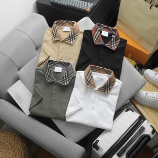 Áo Polo Nam Ngắn Tay B.RY Cổ Thêu, Form Slim-Fit, chất vải mềm mại co giãn, dày dặn, Hàng VNXK - PB25
