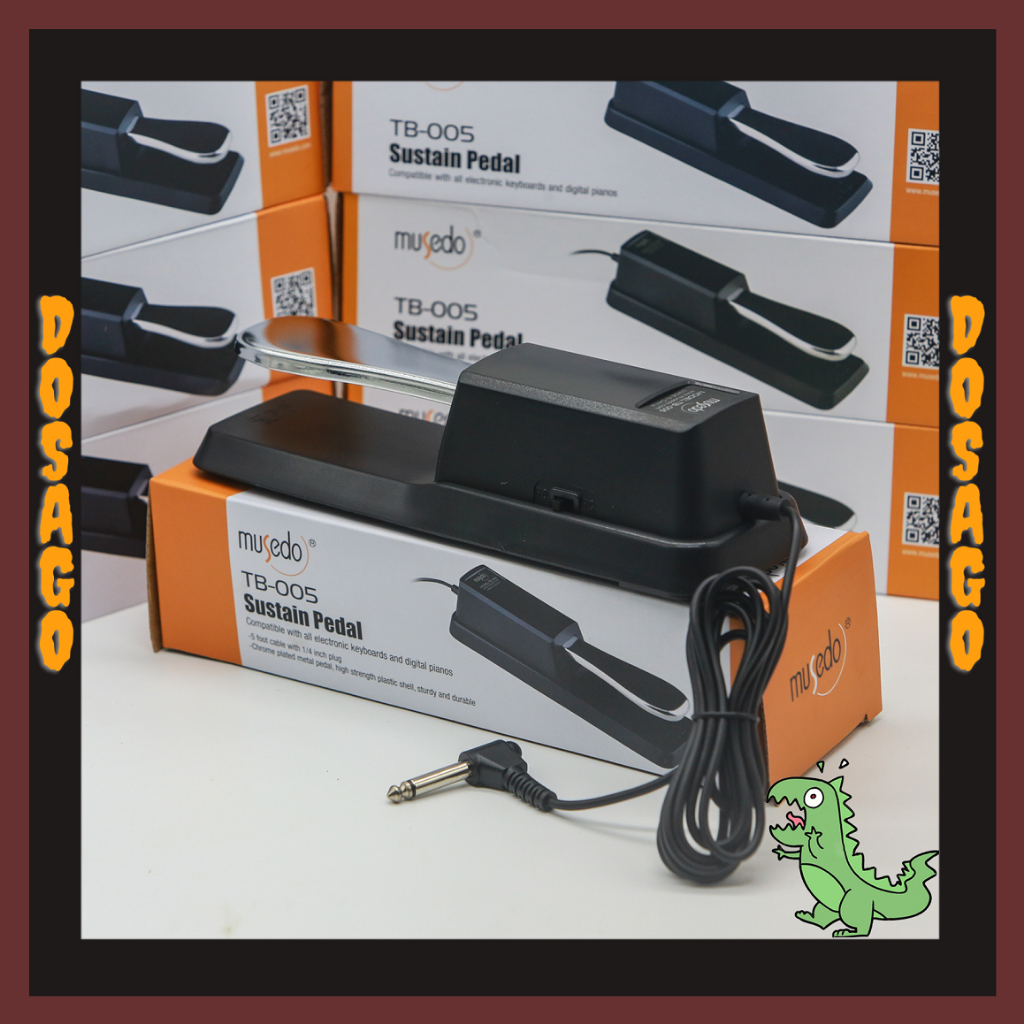 Chân đạp Pedal Sustain Cherub WTB-005 cho đàn Piano,Electric Keyboards (Organ), Trống Điện