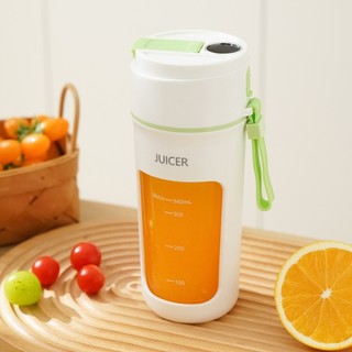 Máy Xay Sinh Tố Mini Juicer Màn Hình LED, Cốc Xay Trái Cây Cầm Tay 200w Lưỡi Dao 10 Cánh