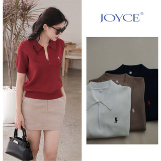 (ẢNH THẬT) Áo Polo Nữ Dệt Kim Chất Liệu Cotton - Polo Top