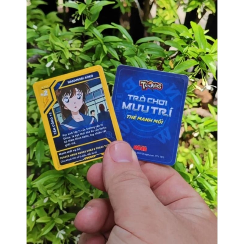 Thẻ in Toonies Conan,thẻ manh mối