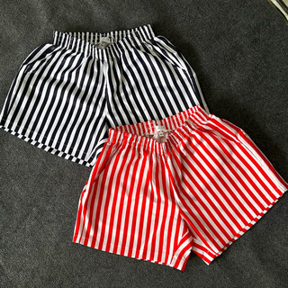 [MỞ BÁN] Quần đùi đi biển chất Dù [TKB] kẻ sọc dáng ngắn mùa hè unisex 1 lớp có túi