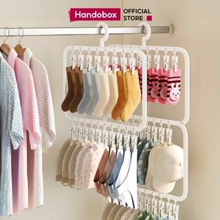 Móc Trùm Treo Đồ Cho Bé Handobox Móc Treo Quần Áo Trẻ Em Treo Khăn Tất Bao Tay Bao Chân Mũ Cho Bé