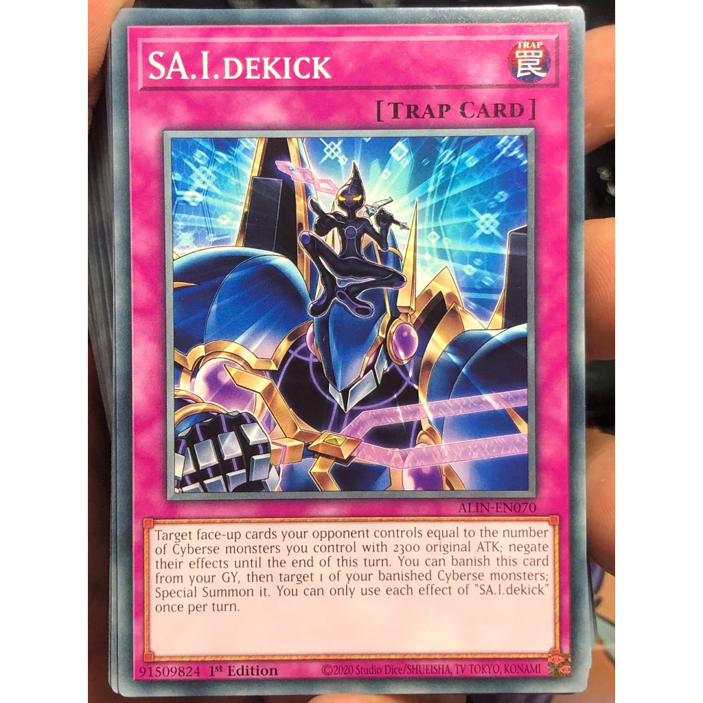 [KW2 Yugioh] [EN-UK-AE-JP] Thẻ bài ALIN-EN070 AE070 JP070 - SA.I.dekick - Common
