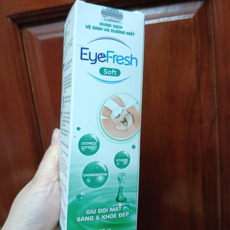 Dung dịch vệ sinh và dưỡng mắt Eyefresh Soft