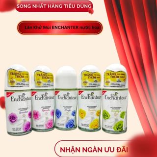 Lăn khử mùi trắng da Enchanteur và hương nước hoa 50ml