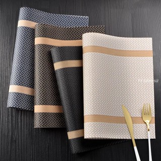 Tấm lót bàn ăn cách nhiệt miếng thảm lót bàn ăn PVC Có thể giặt Thẩm mỹ Sang trọng Bền bỉ Không thấm nước1