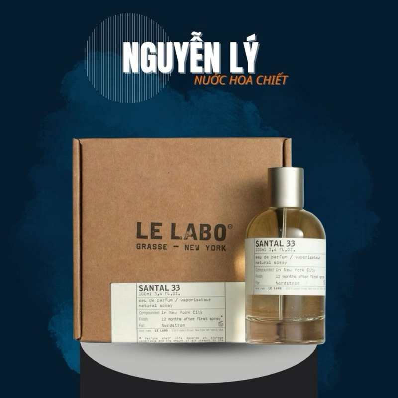 [Mẫu Thử] - Nước Hoa Unisex Le Labo Santal 33 | Nước Hoa Chiết