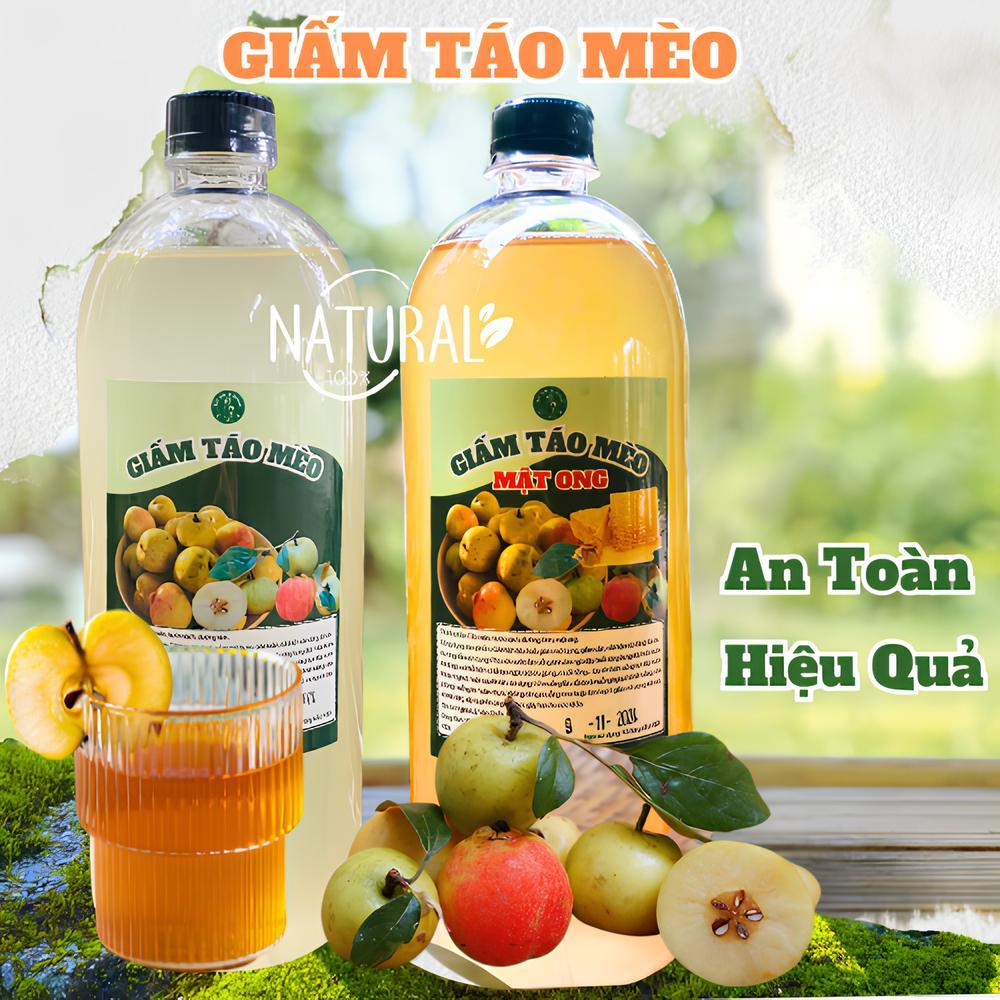 Giấm Táo Mèo Hữu Cơ Giảm Cân Hiệu Quả, Nguyên Liệu Táo Mèo Mù Cang Tốt Cho Sức Khỏe