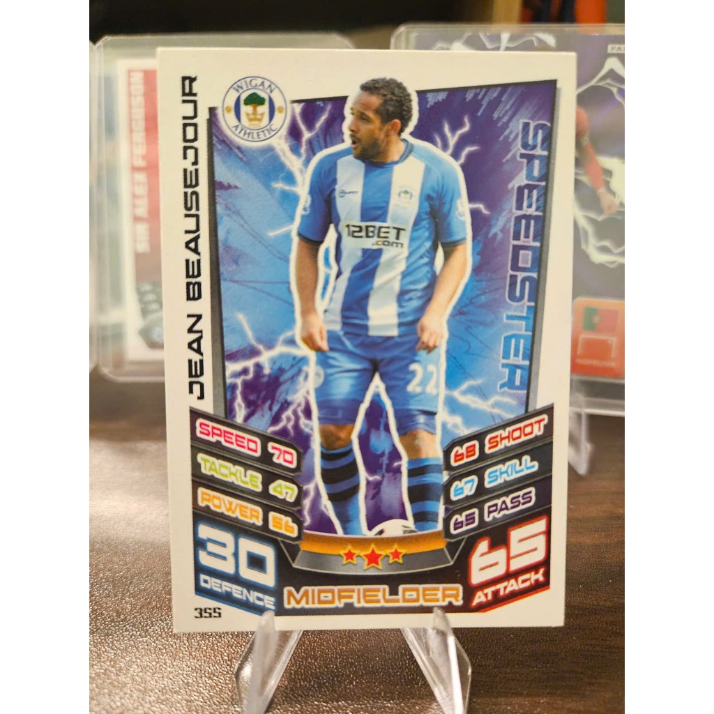 Thẻ Jean Beausejour Topps Match Attax 2012/2013 (Wigan) (12/13)